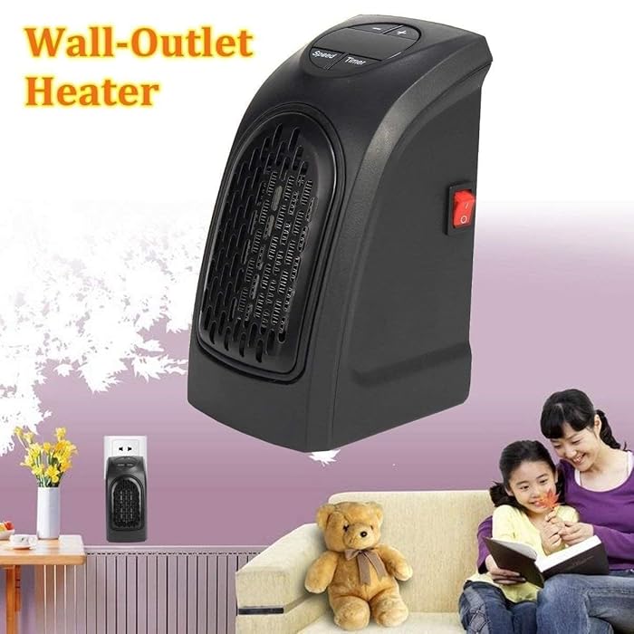 Electric Mini Handy Heater Plug-in Wall (400w)