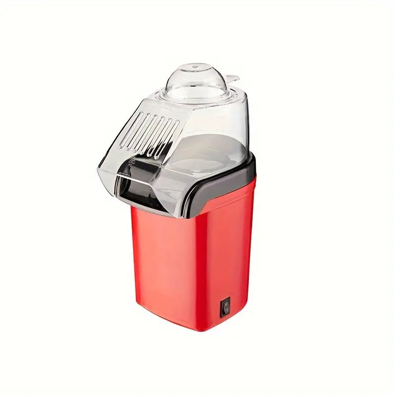 صانعة الفشار الصغيرة - أوتوماتيكية، كهربائية بتصميم الهواء الساخن للاستخدام المنزل  Mini Popcorn Maker Automatic, Electric Hot Air Design for Home Use