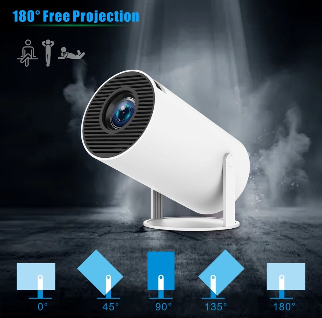 HY 300 Mini 4k Projector