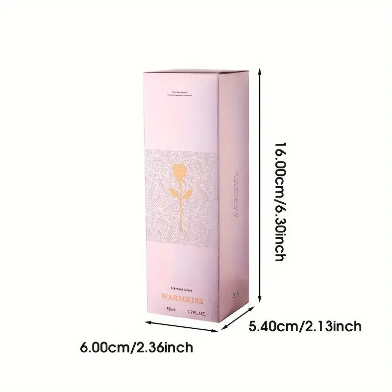 Enchanted Lover Floral Perfume for Women - Long-Lasting Paba-Free Scent with 5-15% Fragrance Concentration, Alcohol-Based, 50ml